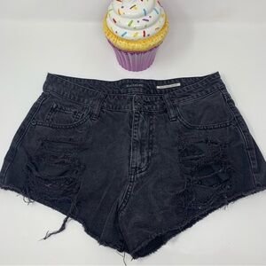 BlackHeart Distressed Cutoff Shorts
